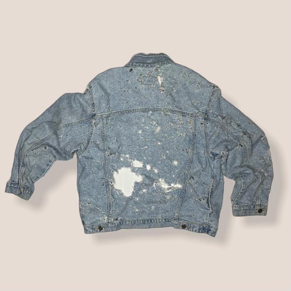 Distressed Denim Jacket - Picture 7 of 7